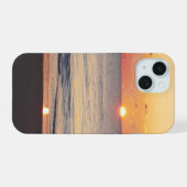 Zonsopgang bij Bethany Beach II iPhone 15 Case (Achterkant horizontaal)