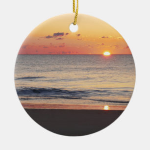 Zonsopgang bij Bethany Beach II Keramisch Ornament