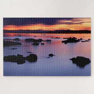 Zonsopgang bij Black Point van Mono Lake Legpuzzel