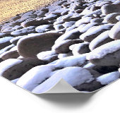 Zonsopgang bij Boulder Beach in Acadia Poster (Hoek)