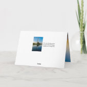 Zonsopgang bij de Boog Kaart (Achterkant)