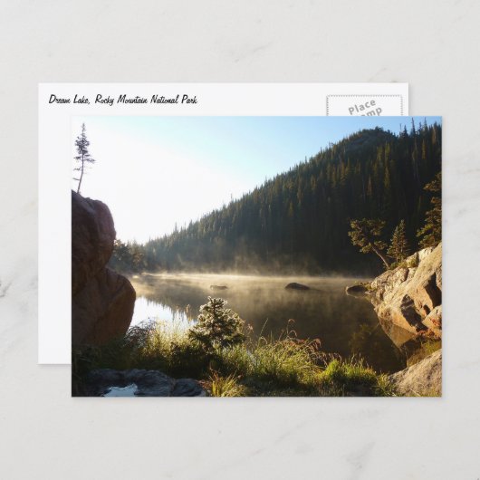 Zonsopgang bij Dream Lake Briefkaart (Voorkant / Achterkant)