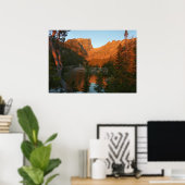 Zonsopgang bij Dream Lake II Poster (Thuiskantoor)