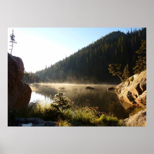 Zonsopgang bij Dream Lake Poster (Voorkant)
