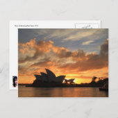 Zonsopgang bij het Huis van de Opera van Sydney Briefkaart (Voorkant / Achterkant)