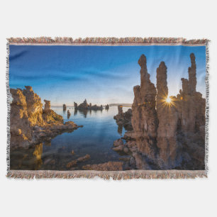 Zonsopgang bij Mono Lake, Californië Deken