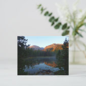 Zonsopgang bij Nymph Lake II Briefkaart (Staand voorkant)