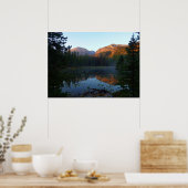Zonsopgang bij Nymph Lake II Poster (Keuken)