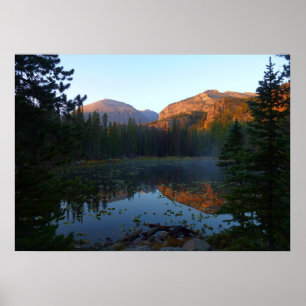Zonsopgang bij Nymph Lake II Poster