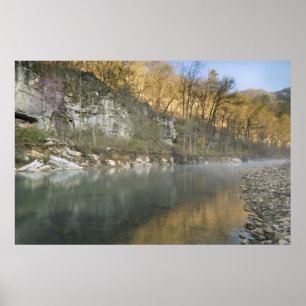 Zonsopgang bij Roark Bluff, Steel Creek toegang, Poster