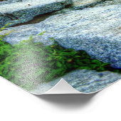 zonsopgang bij rockand foto afdruk (Hoek)