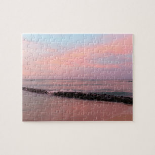 Zonsopgang bij Waikiki Beach Legpuzzel