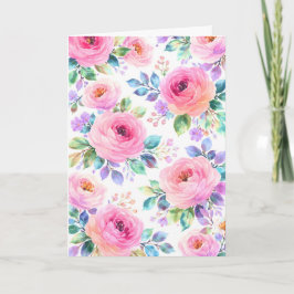 Zonsopgang Bloem Boho Aangepaste Naam Ontwerp Kaart