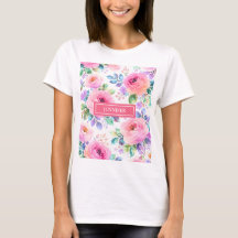 Zonsopgang Bloem Boho Aangepaste Naam Ontwerp