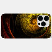 Zonsopgang Bloemig Rood Abstracte Kunst Case-Mate iPhone Case (Achterkant (horizontaal))