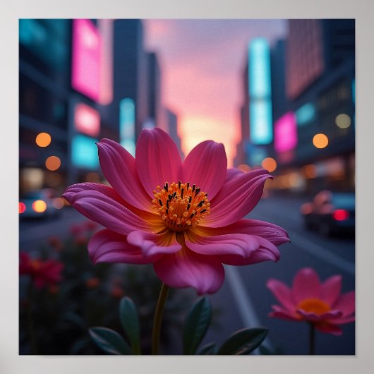 Zonsopgang Bloom poster (Voorkant)