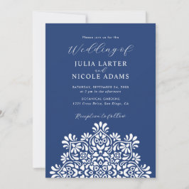 Zonsopgang Boho Landelijk Bloemig Mandala Bruiloft Kaart