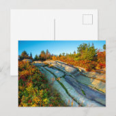 Zonsopgang boven Cadillac Mountain Briefkaart (Voorkant / Achterkant)