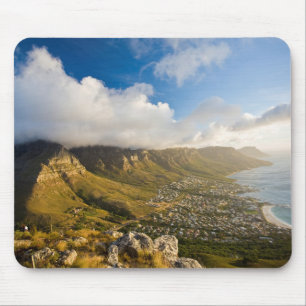 Zonsopgang boven Camps Bay en Table Mountain Muismat
