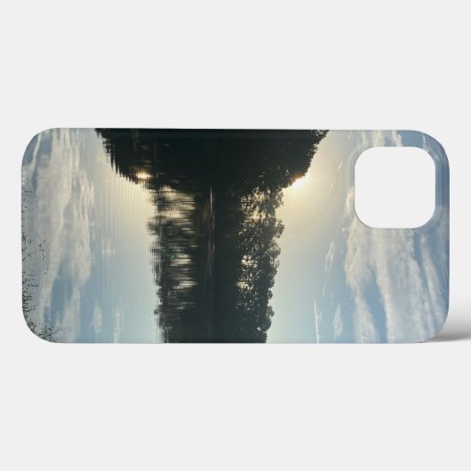 Zonsopgang boven een Georgia Lake iPhone-hoesjes Case-Mate iPhone Case (Achterkant (horizontaal))
