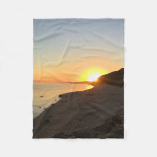 Zonsopgang boven Long Island Sound Fleece Deken
