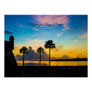 Zonsopgang boven Matanzas Bay Perfect Poster