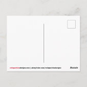 Zonsopgang boven Namib Desert Briefkaart (Achterkant)