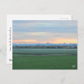 zonsopgang briefkaart (Voorkant / Achterkant)