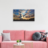 zonsopgang canvas afdruk (Insitu (Woonkamer))