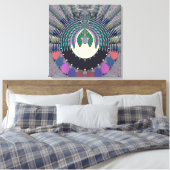 Zonsopgang Canvas Afdruk (Insitu (Slaapkamer))