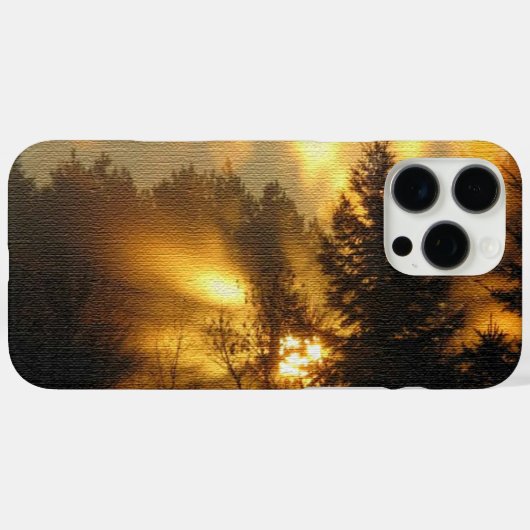 Zonsopgang Case-Mate iPhone Case (Achterkant (horizontaal))