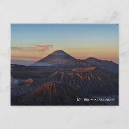 Zonsopgang Dageraad bij Mount Bromo Indonesië Reiz Briefkaart