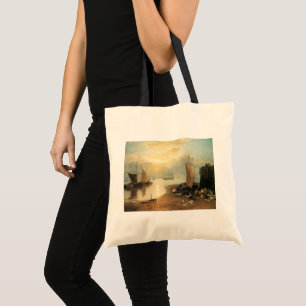 Zonsopgang door damp van Joseph Turner Tote Bag