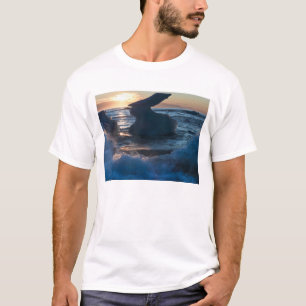 Zonsopgang en ijsbergformaties t-shirt