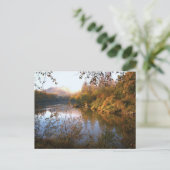 zonsopgang fall creek briefkaart (Staand voorkant)