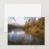 zonsopgang fall creek briefkaart (Voorkant / Achterkant)