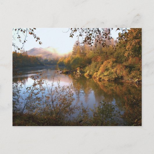 zonsopgang fall creek briefkaart (Voorkant)