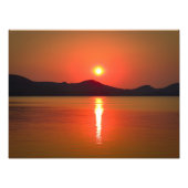 zonsopgang foto afdruk (Voorkant)