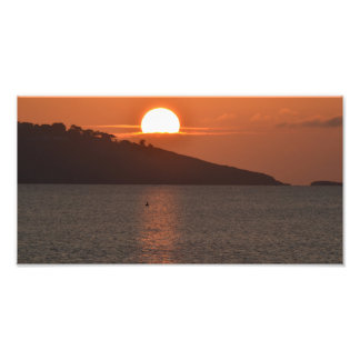 Zonsopgang Foto Afdruk