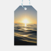 Zonsopgang foto cadeau label cadeaulabel (Voorkant)