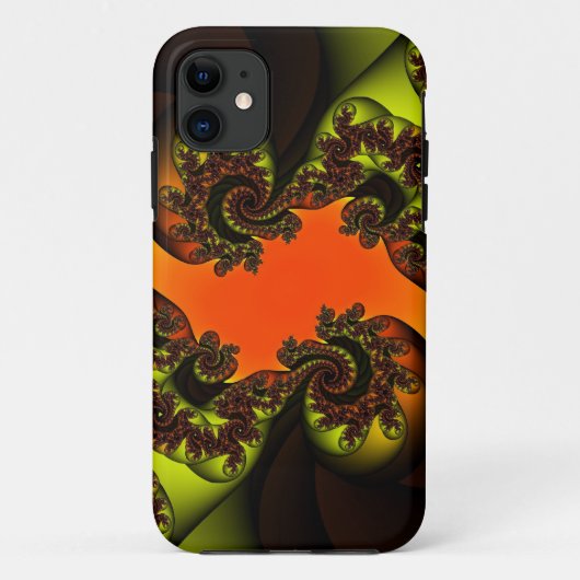 Zonsopgang fractal Case-Mate iPhone case (Achterkant)