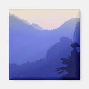 Zonsopgang, Gele Berg, Huangshan, China Magneet