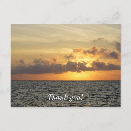 Zonsopgang Glory Folly Beach Briefkaart (Voorkant)