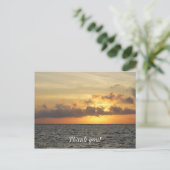 Zonsopgang Glory Folly Beach Briefkaart (Staand voorkant)