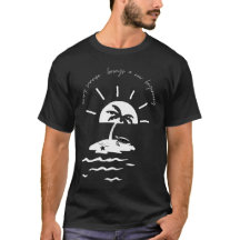 Zonsopgang Grafische Basic T-Shirt voor Heren | Ca