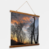 Zonsopgang Hangend Wandkleed (Gebogen)