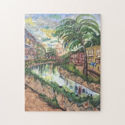 Zonsopgang in Caribisch Puzzel (Verticaal)