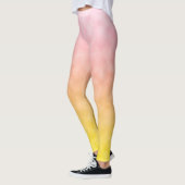 Zonsopgang in de Hemel van Suikerspinnen Leggings (Links)
