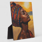 Zonsopgang in de Serengeti Fotoplaat (Zijkant)