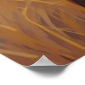 Zonsopgang in de Serengeti Poster (Hoek)